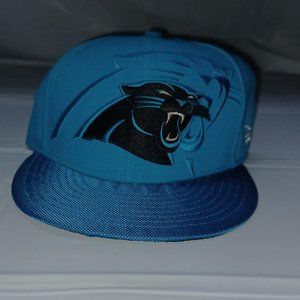 Size 7 1/2 Carolina Panthers New Era Hat!
